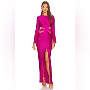 Aiifo Phillipa Pink Maxi Gown